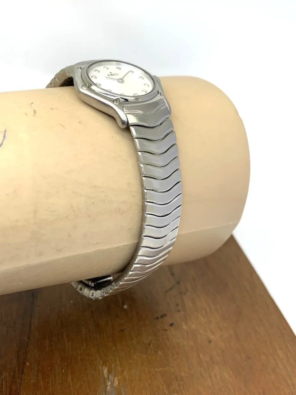 Ebel Women's Watch Swiss Quartz Mother of Pearl Diamond Stainless Steel 23mm